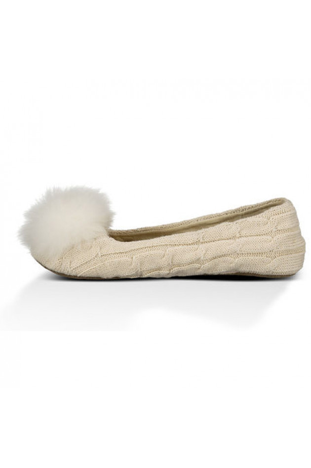 UGG Strickballerina ANDY Creme