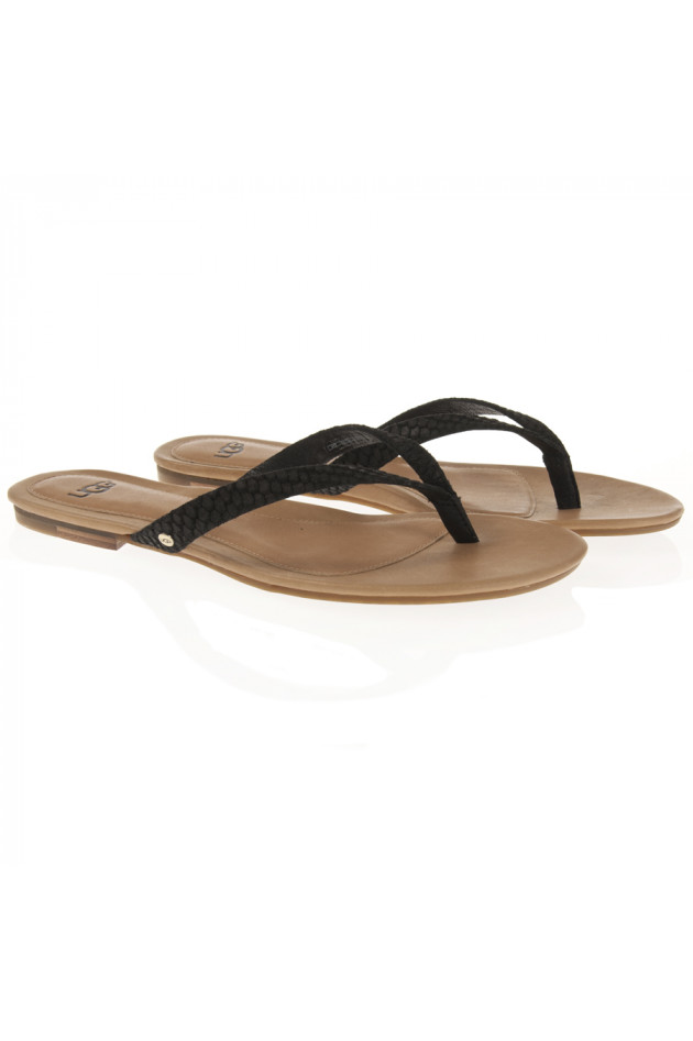 UGG Australia Flip Flop ALLARIA II im schwarzen Schlagendes