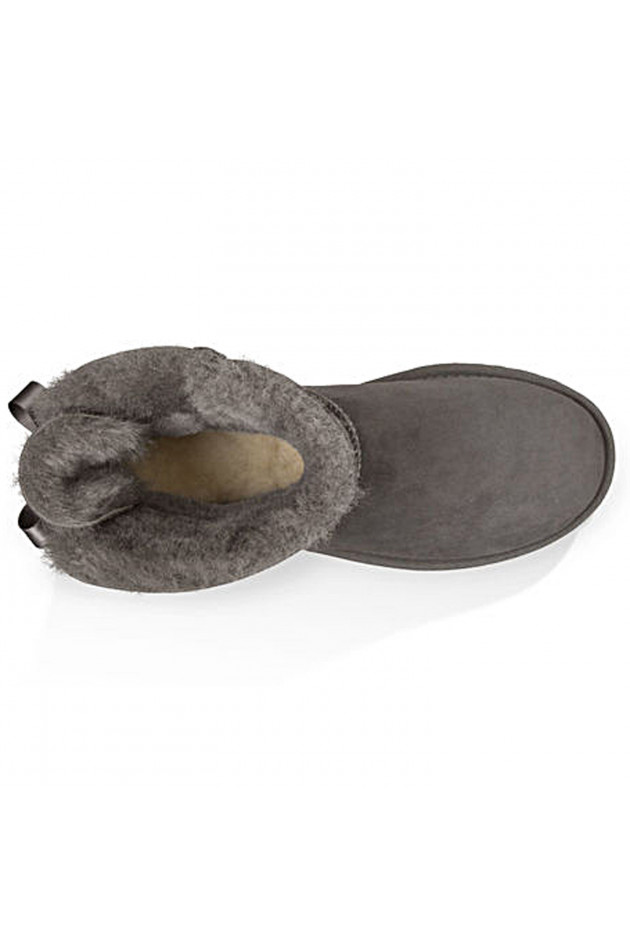 UGG Mini Bailey Bow in Grau