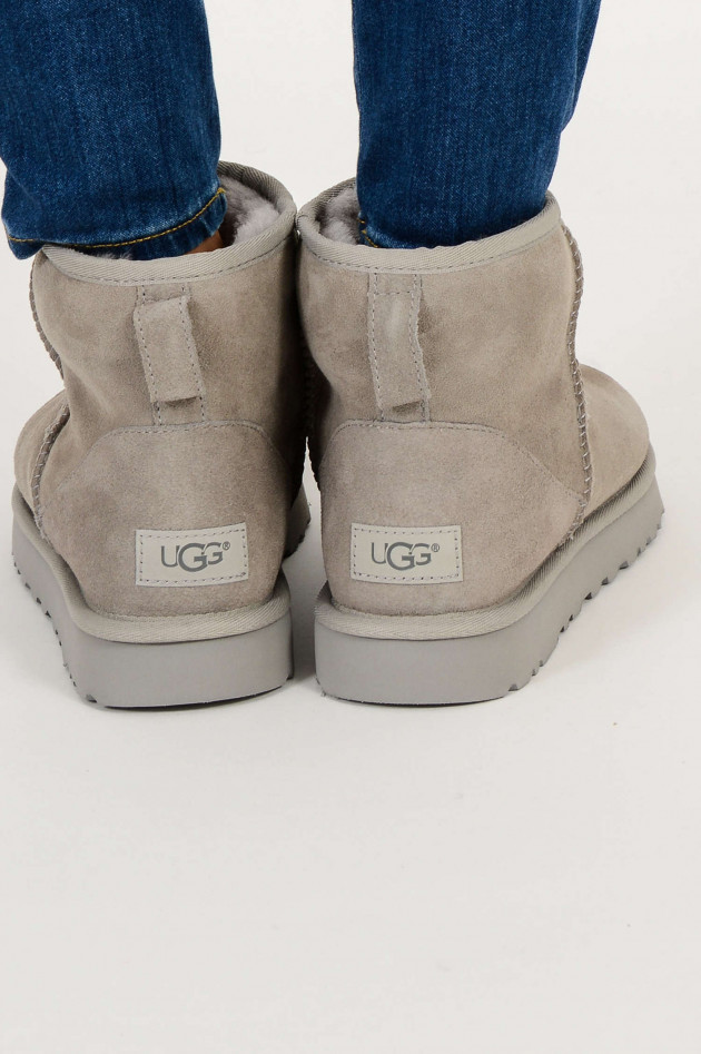 UGG Boots CLASSIC MINI in Seal Hellgrau