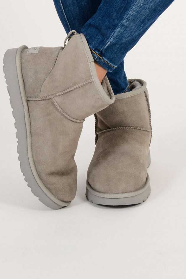 UGG Boots CLASSIC MINI in Seal Hellgrau