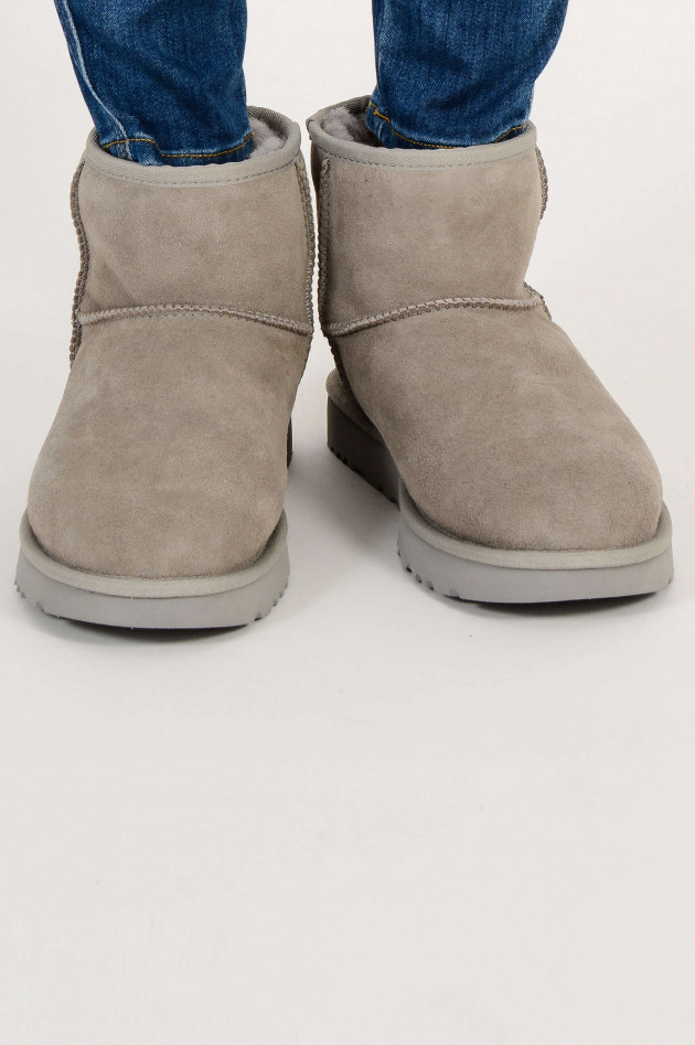 UGG Boots CLASSIC MINI in Seal Hellgrau