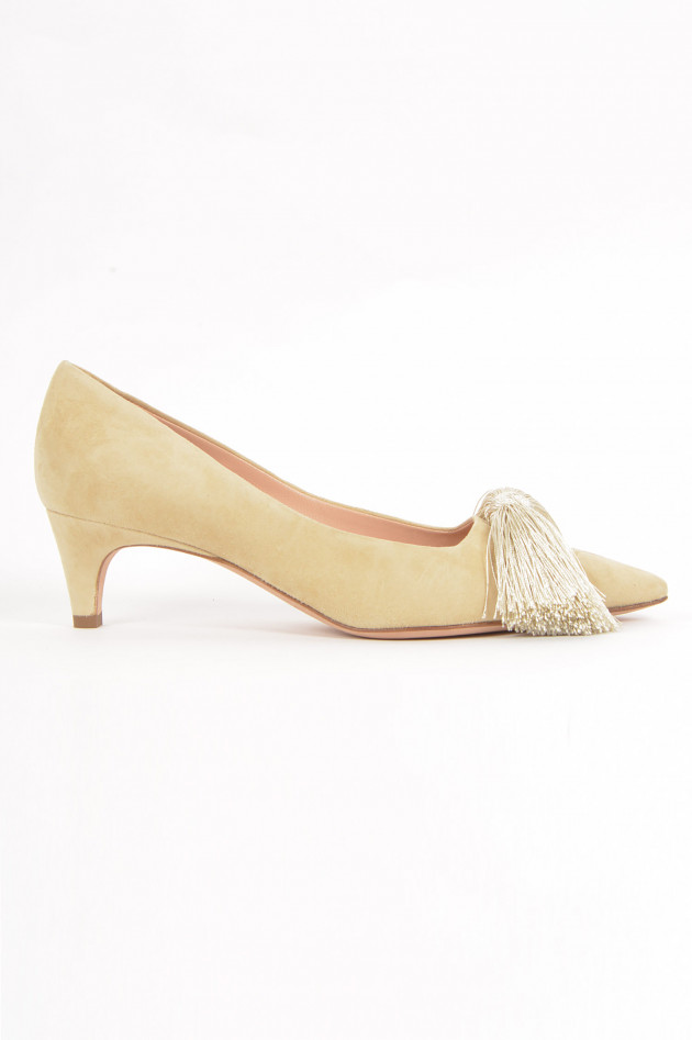 Unützer Pumps mit Quaste in Beige