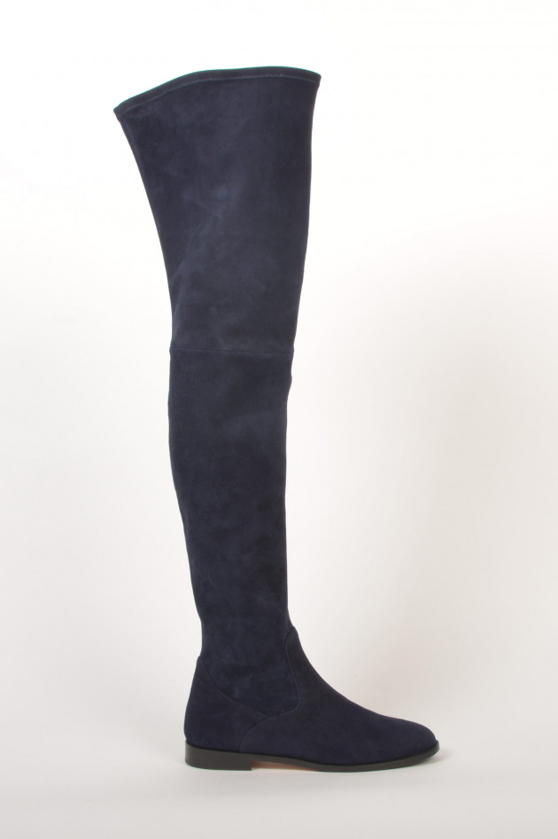 Unützer Overknee - Stiefel in Navy