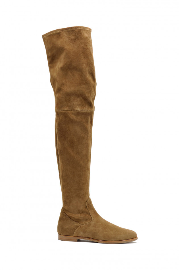 Unützer Overknee - Stiefel in Camel