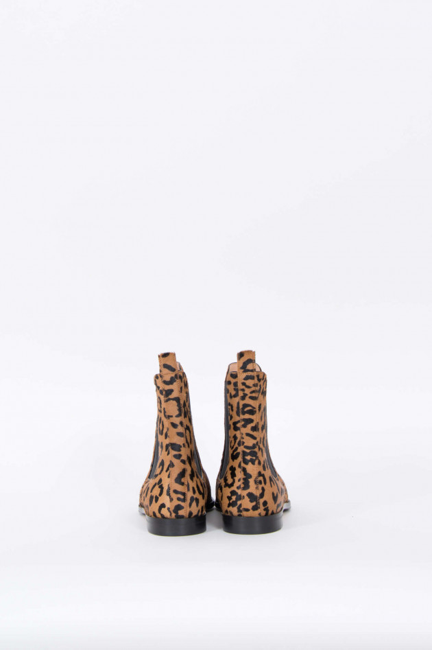 Unützer Chelsea Boots mit Leoprint