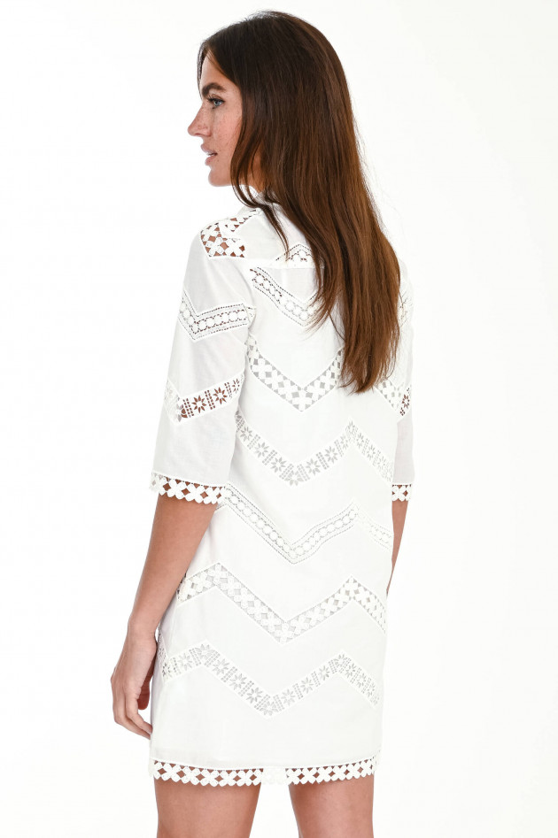 Valerie Khalfon Paris Blusenkleid GAUDI in Weiß