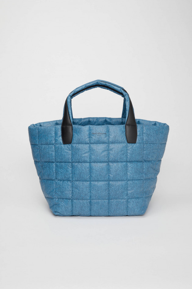 Vee Collective Gesteppte Tasche PORTER TOTE MEDIUM in Denim