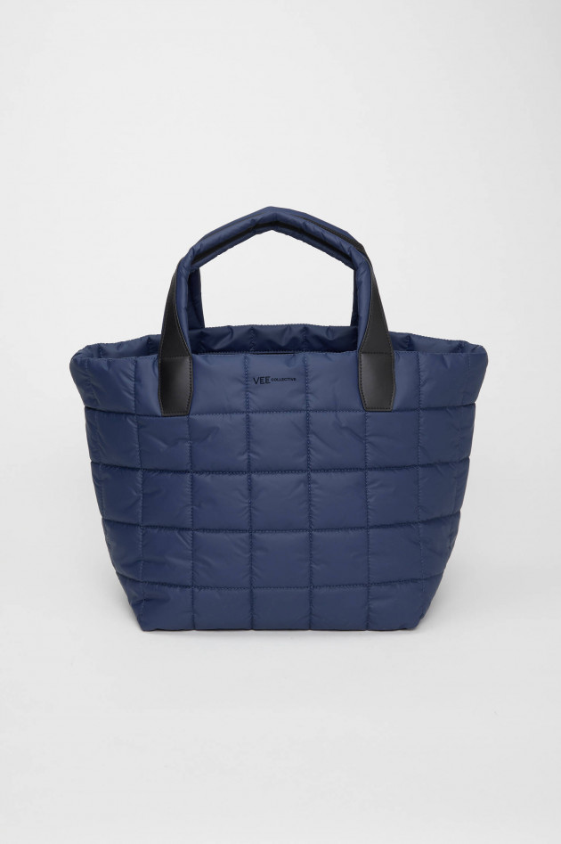 Vee Collective Gesteppte Tasche PORTER TOTE MEDIUM in Navy
