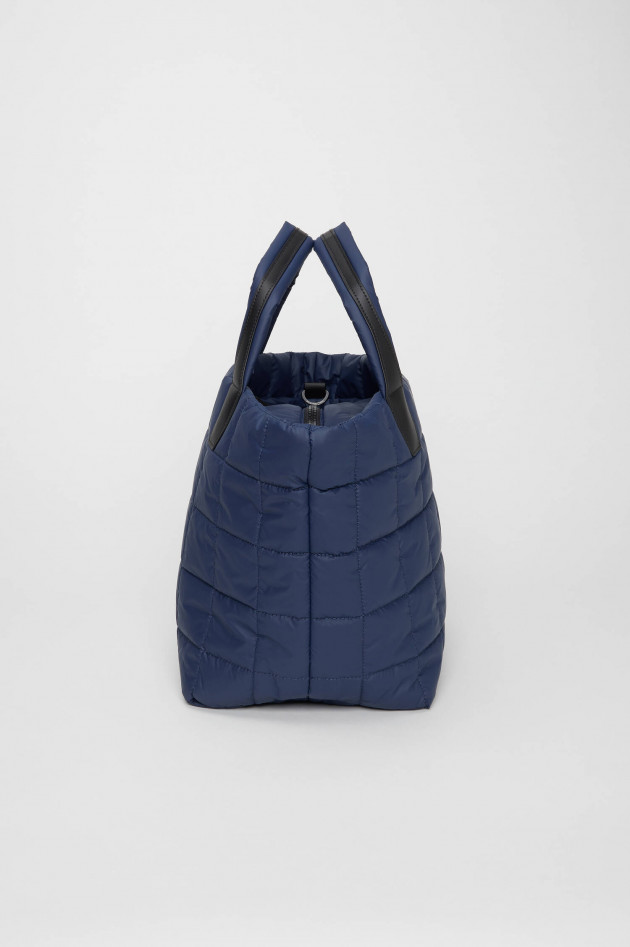 Vee Collective Gesteppte Tasche PORTER TOTE MEDIUM in Navy