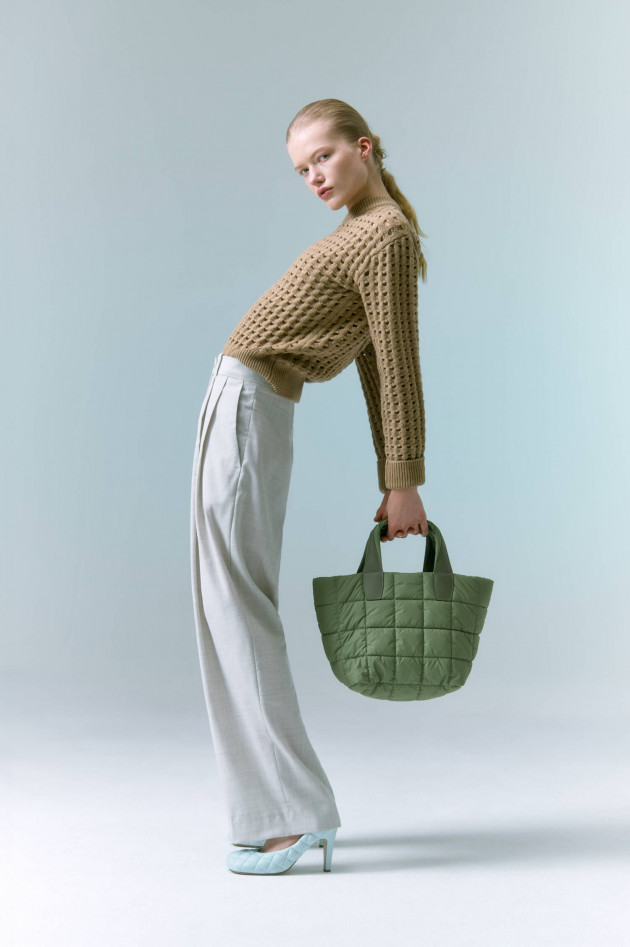 Vee Collective Gesteppte PORTER TOTE SMALL in Grün