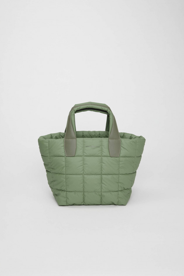 Vee Collective Gesteppte PORTER TOTE SMALL in Grün