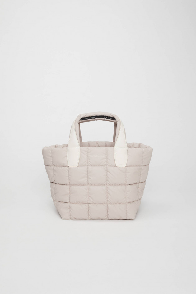 Vee Collective Gesteppte PORTER TOTE SMALL in Mushroom