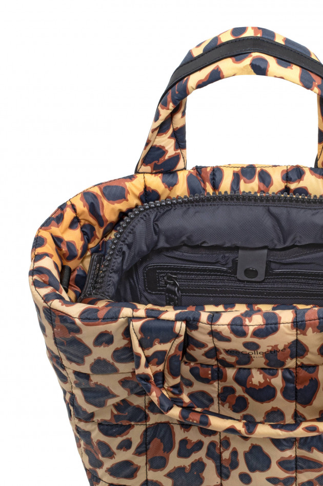 Vee Collective Gesteppte Tasche PORTER TOTE SMALL in Leo Print