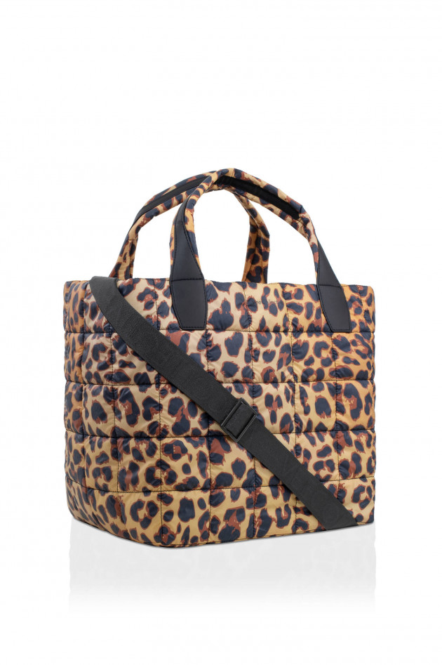 Vee Collective Gesteppte Tasche PORTER TOTE MEDIUM in Leo Print