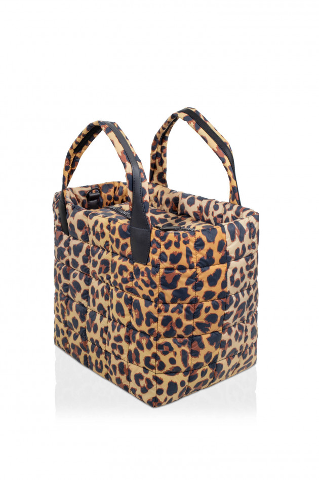 Vee Collective Gesteppte Tasche PORTER TOTE MEDIUM in Leo Print