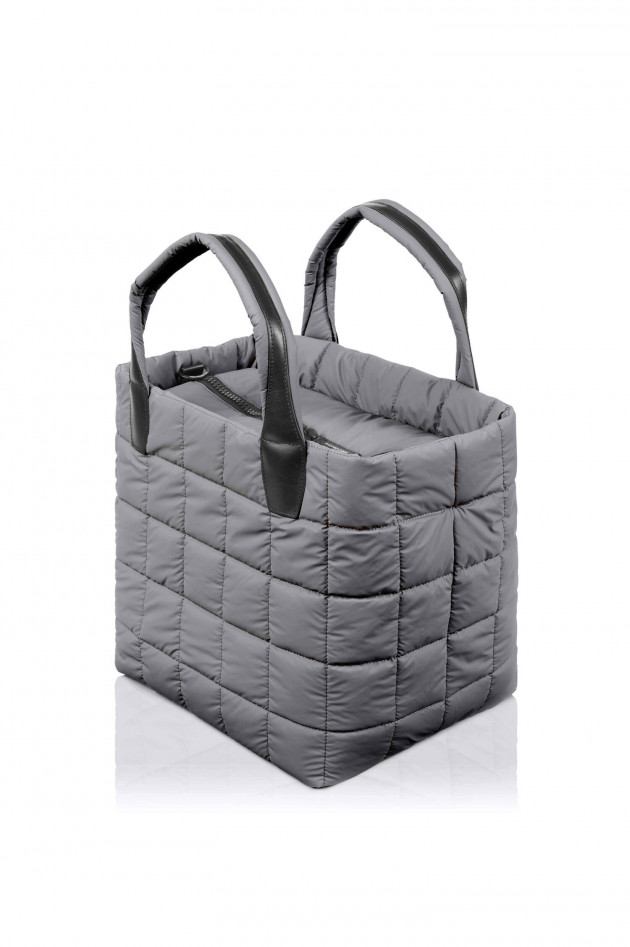Vee Collective Gesteppte Tasche PORTER TOTE MEDIUM in Grau