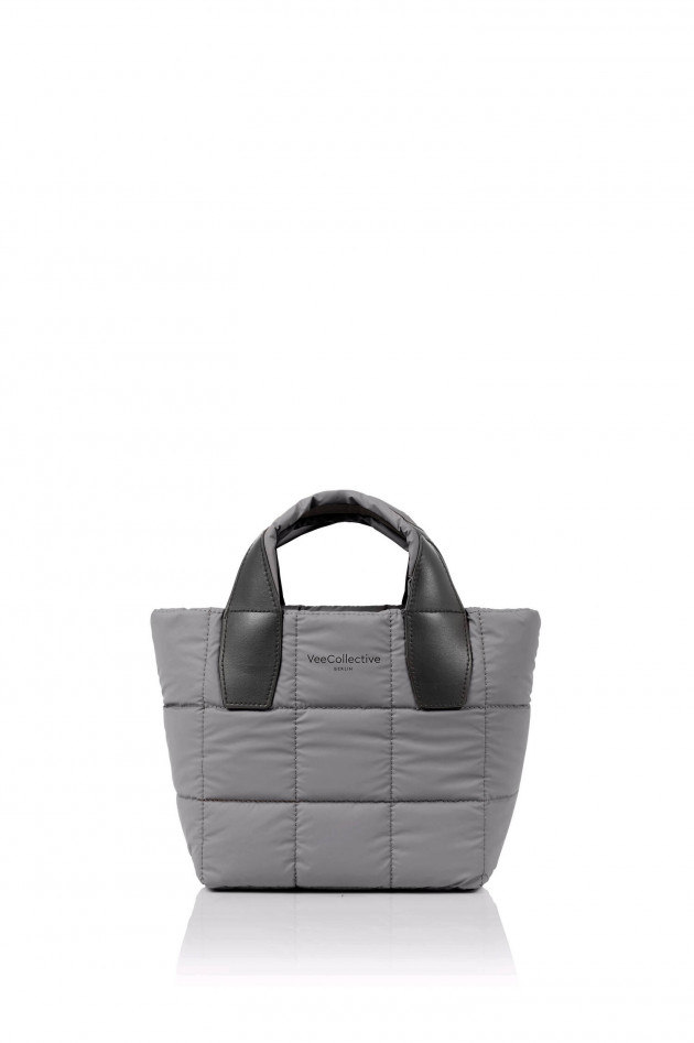 Vee Collective Gesteppte Tasche PROTER TOTE MINI in Grau