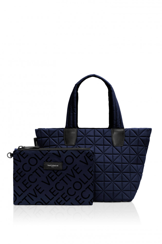 Vee Collective Gesteppte VEE TOTE SMALL in Navy