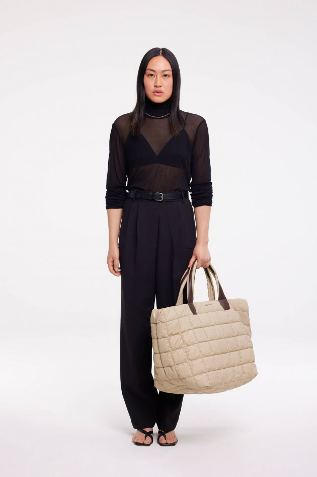 Vee Collective Gesteppte Tasche PORTER WEEKENDER in Sand/Braun