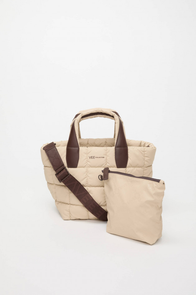 Vee Collective Tasche PORTER TOTE SMALL in Sand/Braun