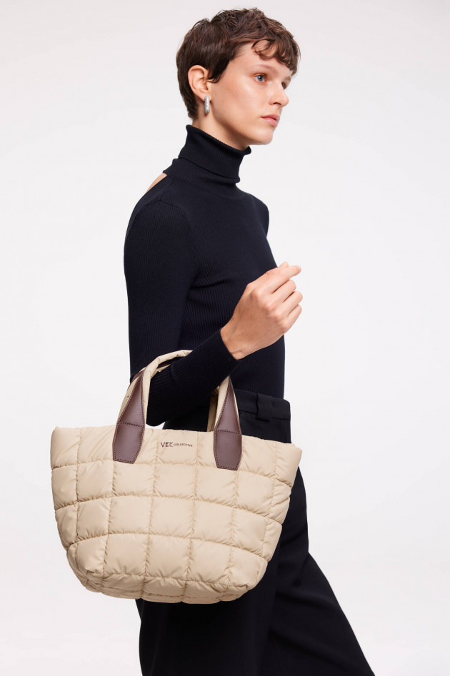 Vee Collective Tasche PORTER TOTE SMALL in Sand/Braun