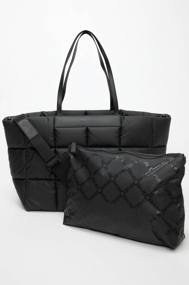 Vee Collective Tasche Porter MARCHE in mattem Schwarz