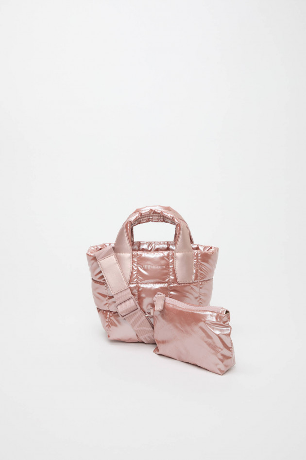 Vee Collective Tasche PORTER TOTE MINI in Metallic Pink