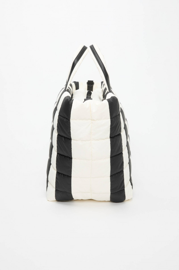 Vee Collective  Tasche PORTER WEEKENDER in Schwarz/Weiß gestreift