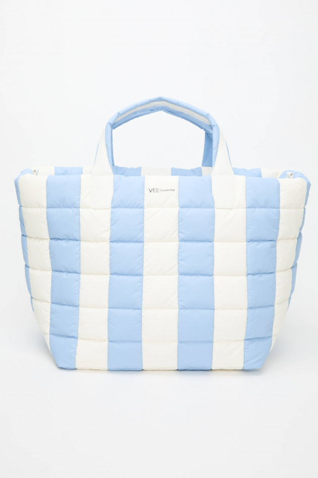Vee Collective  Tasche PORTER WEEKENDER in Hellblau/Weiß