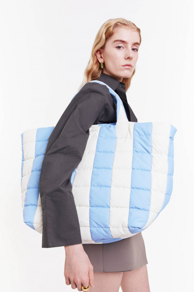 Vee Collective  Tasche PORTER WEEKENDER in Hellblau/Weiß