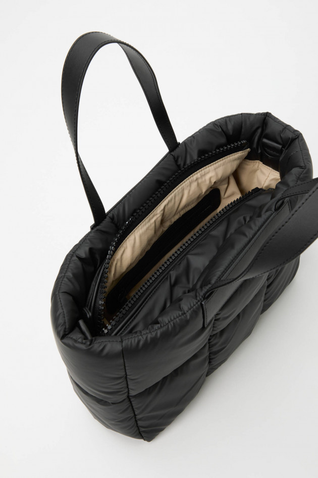 Vee Collective Tasche SMALL PORTER MARCHE in mattem Schwarz