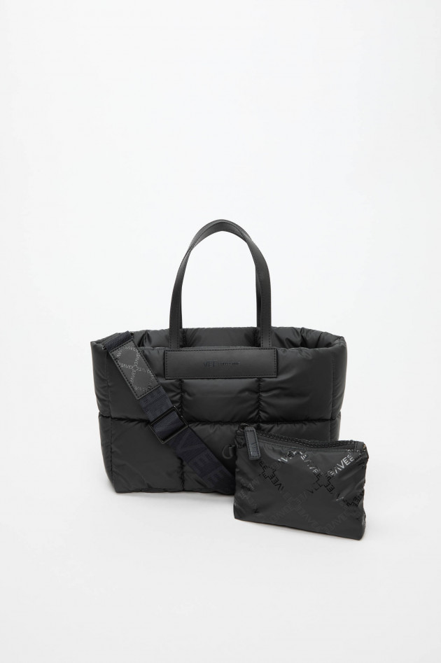 Vee Collective Tasche SMALL PORTER MARCHE in mattem Schwarz
