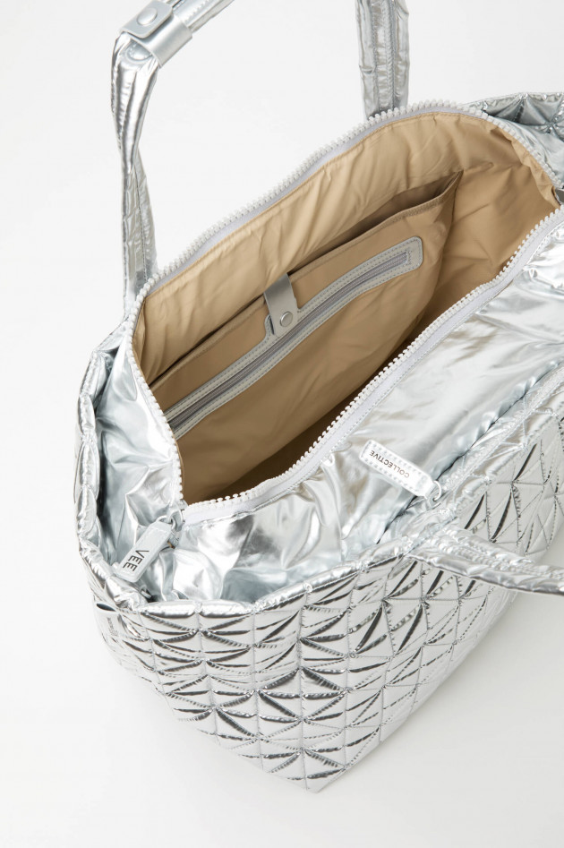 Vee Collective Tasche VEE WEEKENDER in Silber
