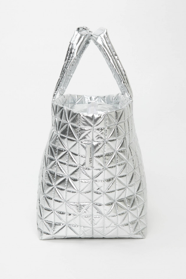 Vee Collective Tasche VEE WEEKENDER in Silber