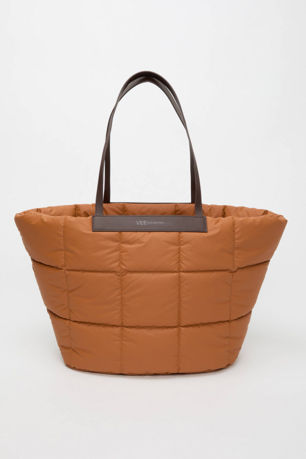 Vee Collective Gesteppte Tasche PORTER BASQUE in Burned Orange