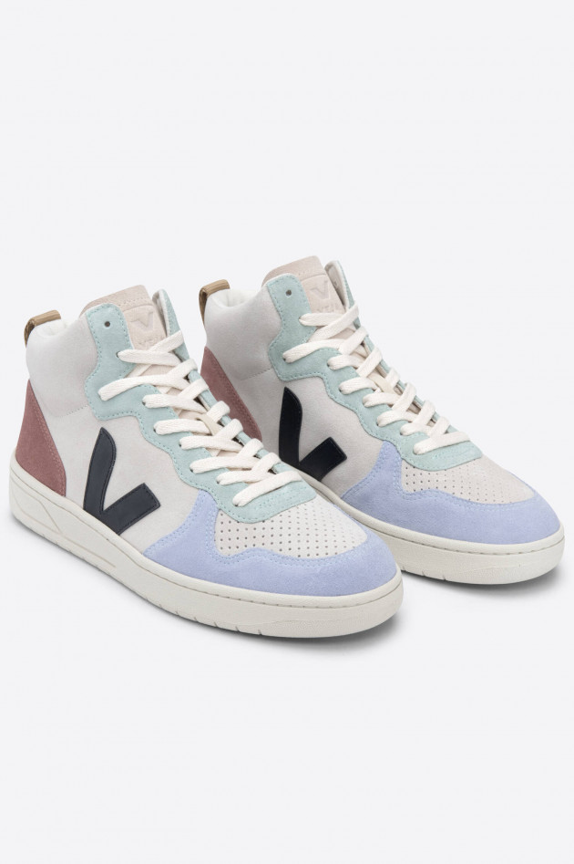 Veja High-Top Sneaker V15 in Multicolor