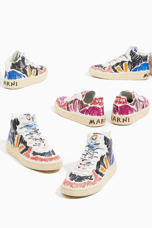 Veja High-Top-Sneaker V15 MARNI in Multicolor