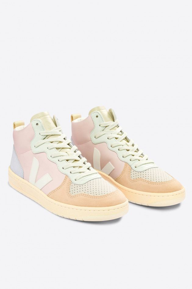 Veja High-Top Sneaker V15 in Multicolor