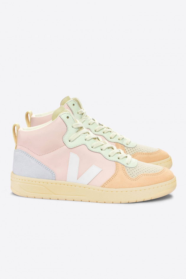 Veja High-Top Sneaker V15 in Multicolor