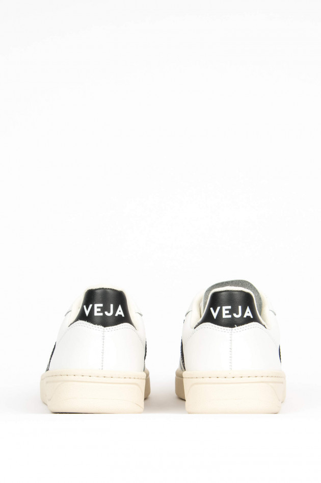 Veja Glattleder-Sneaker EXTRA WHITE BLACK