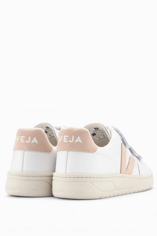 Veja Sneaker V-LOCK mit Klettverschluss in Weiß/Beige