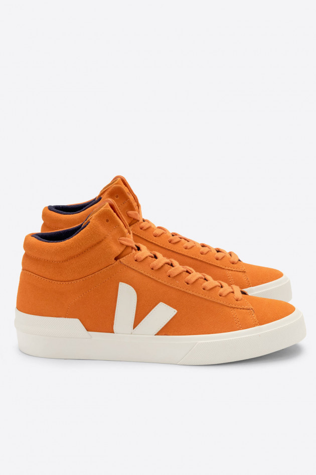 Veja High-Top-Sneaker MINOTAUR in Orange