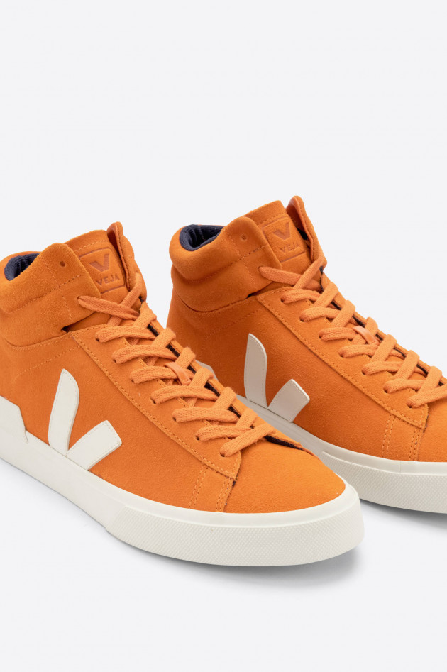 Veja High-Top-Sneaker MINOTAUR in Orange