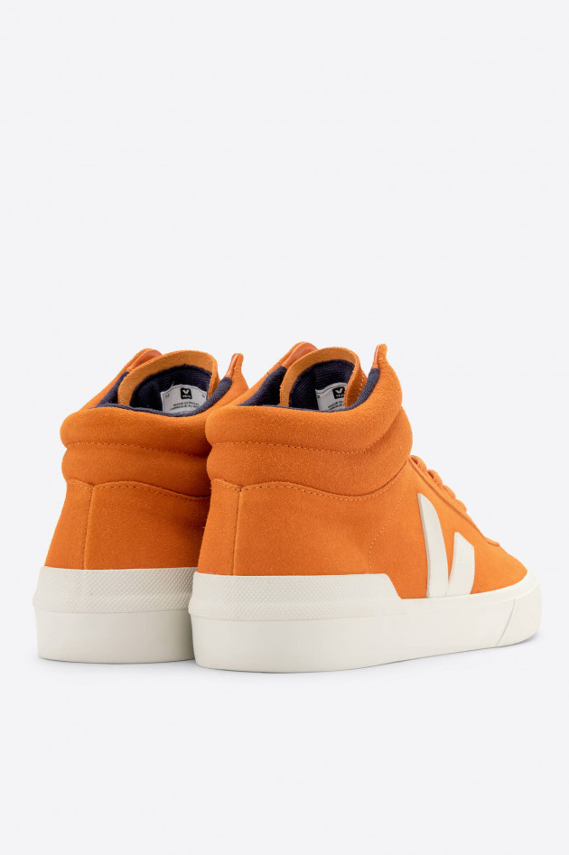 Veja High-Top-Sneaker MINOTAUR in Orange