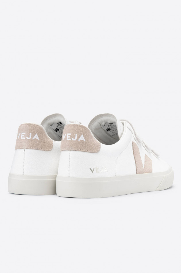 Veja Sneaker RECIFE mit Klettverschluss in Weiß/Beige