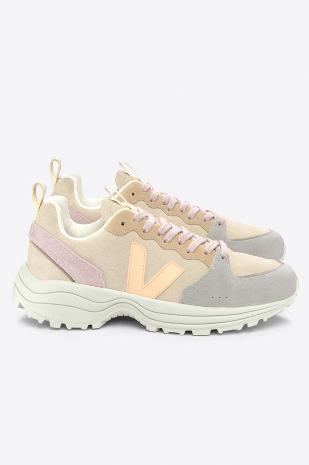 Veja Veloursleder Sneaker VENTURI in Multicolor-Pastell