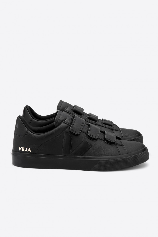 Veja Sneaker RECIFE mit Klettverschluss in Schwarz