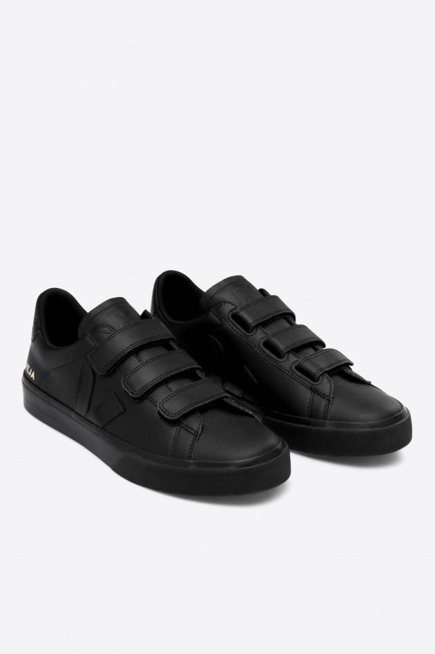 Veja Sneaker RECIFE mit Klettverschluss in Schwarz