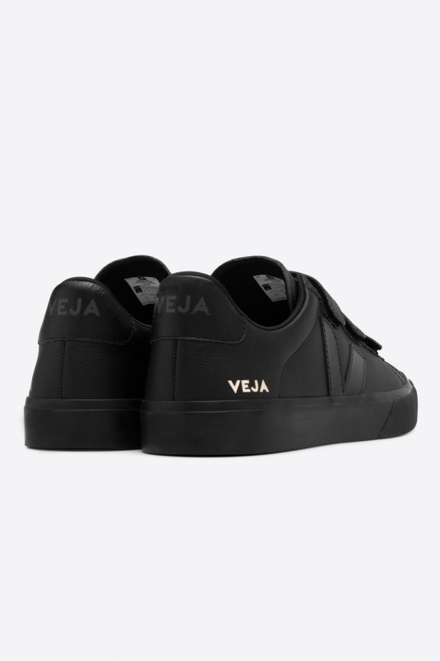 Veja Sneaker RECIFE mit Klettverschluss in Schwarz